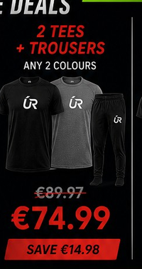 2 Tees + Trousers